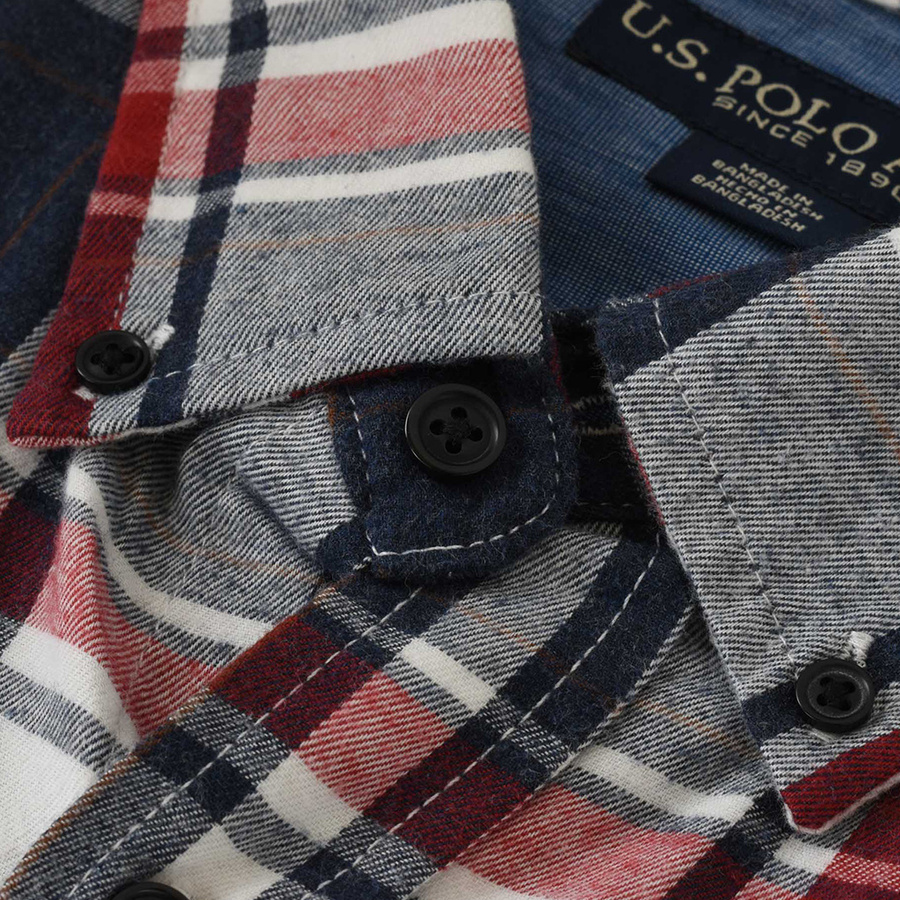 Koszula Męska U.S. POLO ASSN. US16038 Flanelowa
