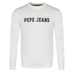 Bluza Męska PEPE JEANS Bernie PB503504 Biała