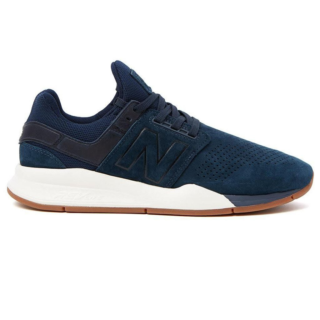 BUTY MESKIE NEW BALANCE SPORTOWE GRANATOWE MS247LT