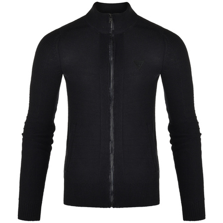 Sweter Męski GUESS Chet Solid X1BR01 Z2XF0 Czarny