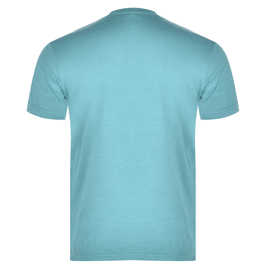 T-shirt Męski GUESS M1BI26 K8FQ1 Turkus 