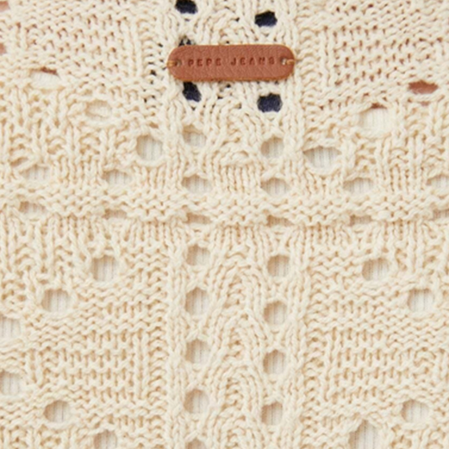 Sweter Damski PEPE JEANS PL702106 Beżowy
