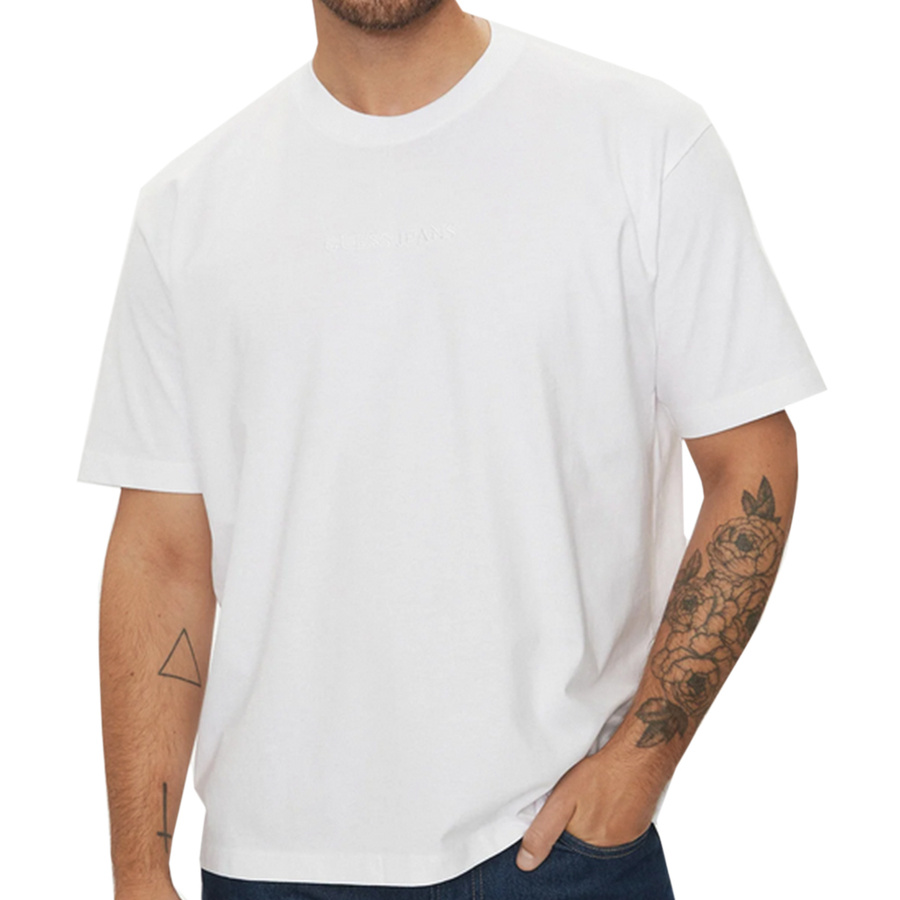T-shirt Męski GUESS Jeans M4YI44 K8FQ4 Oversize