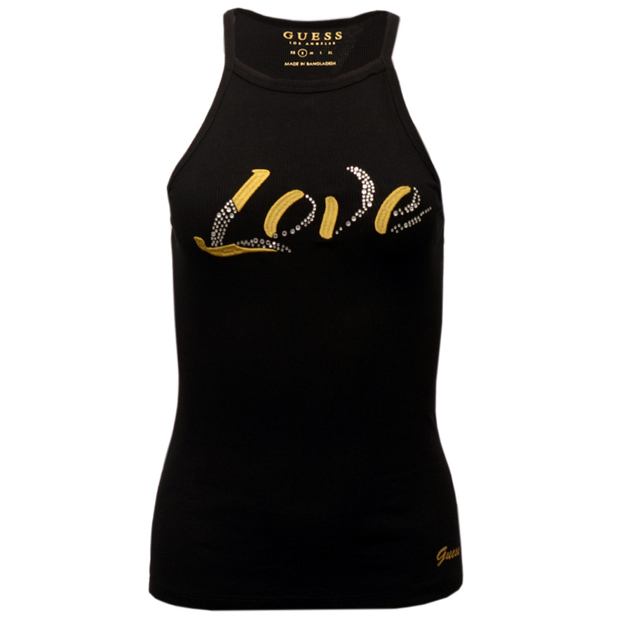 Top Damski GUESS Tank M1RI36 I3Z00 Czarny