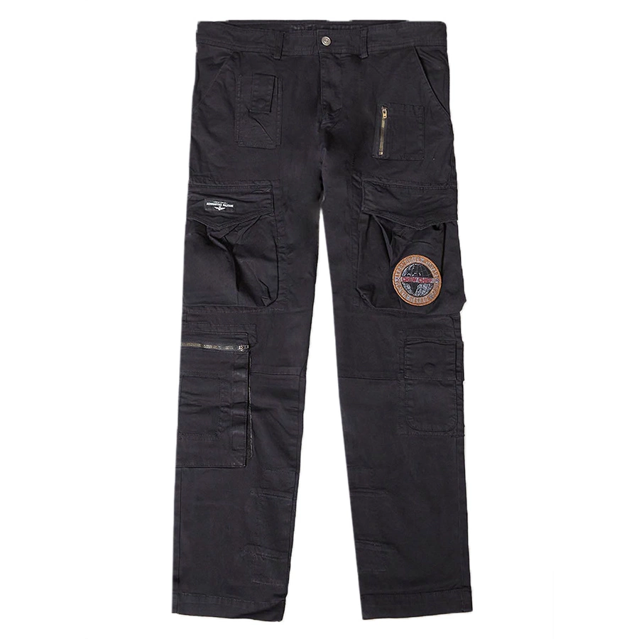 Spodnie Aeronautica Militare 241PA1582CT3 Granatowe