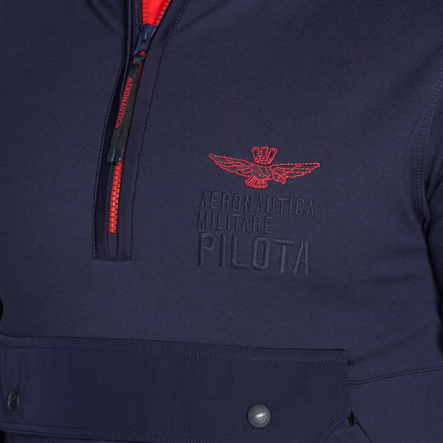Bluza AERONAUTICA MILITARE FE1696F421 Granatowa