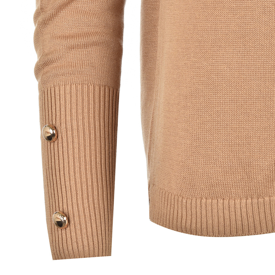 Sweter Golf GUESS Bun Q1PR06 Z2YF0 Brązowy