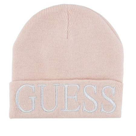 CZAPKA DAMSKA GUESS RÓŻOWA ZIMA AW7871 WOL01