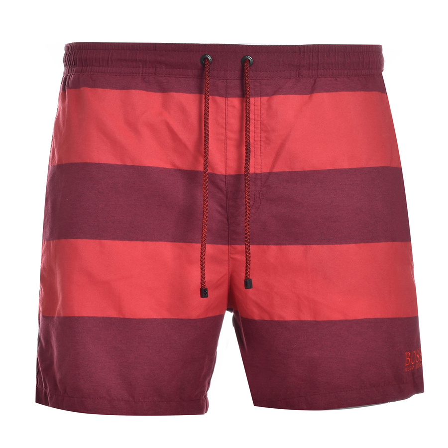 Szorty Kapielowe Meskie HUGO BOSS 007192 Bordowe