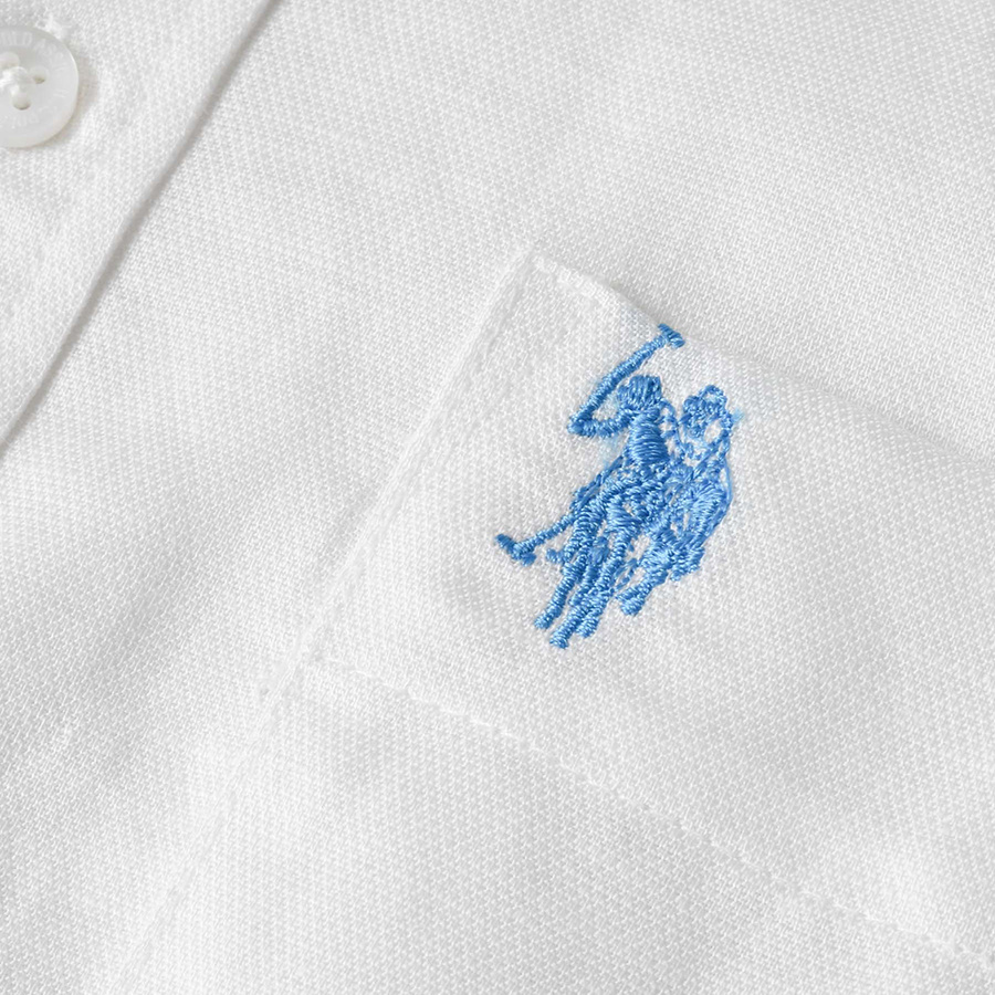 Koszula Męska U.S. POLO ASSN. MUP3569 Biała