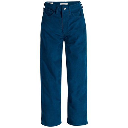 Damskie Spodnie Sztruksowe LEVIS 797550025 Niebieskie