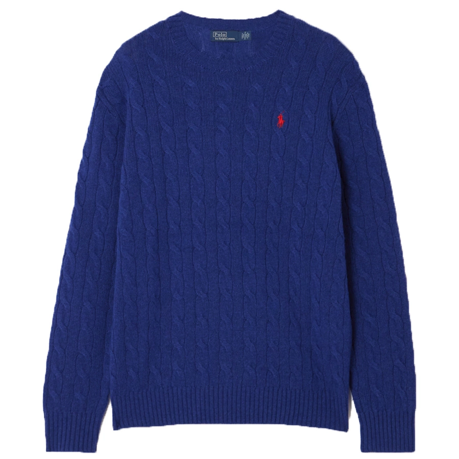 Sweter Damski POLO RALPH LAUREN 46376663 Niebieski