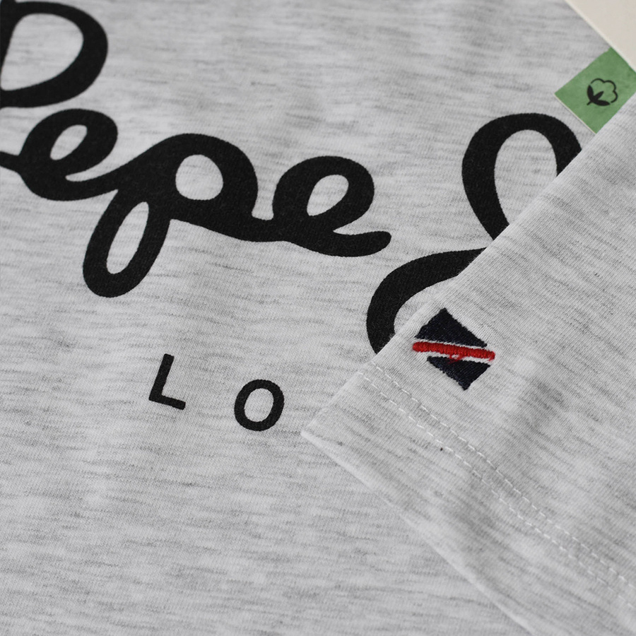 T-shirt Męski PEPE JEANS Oldwive PM508942 Szary