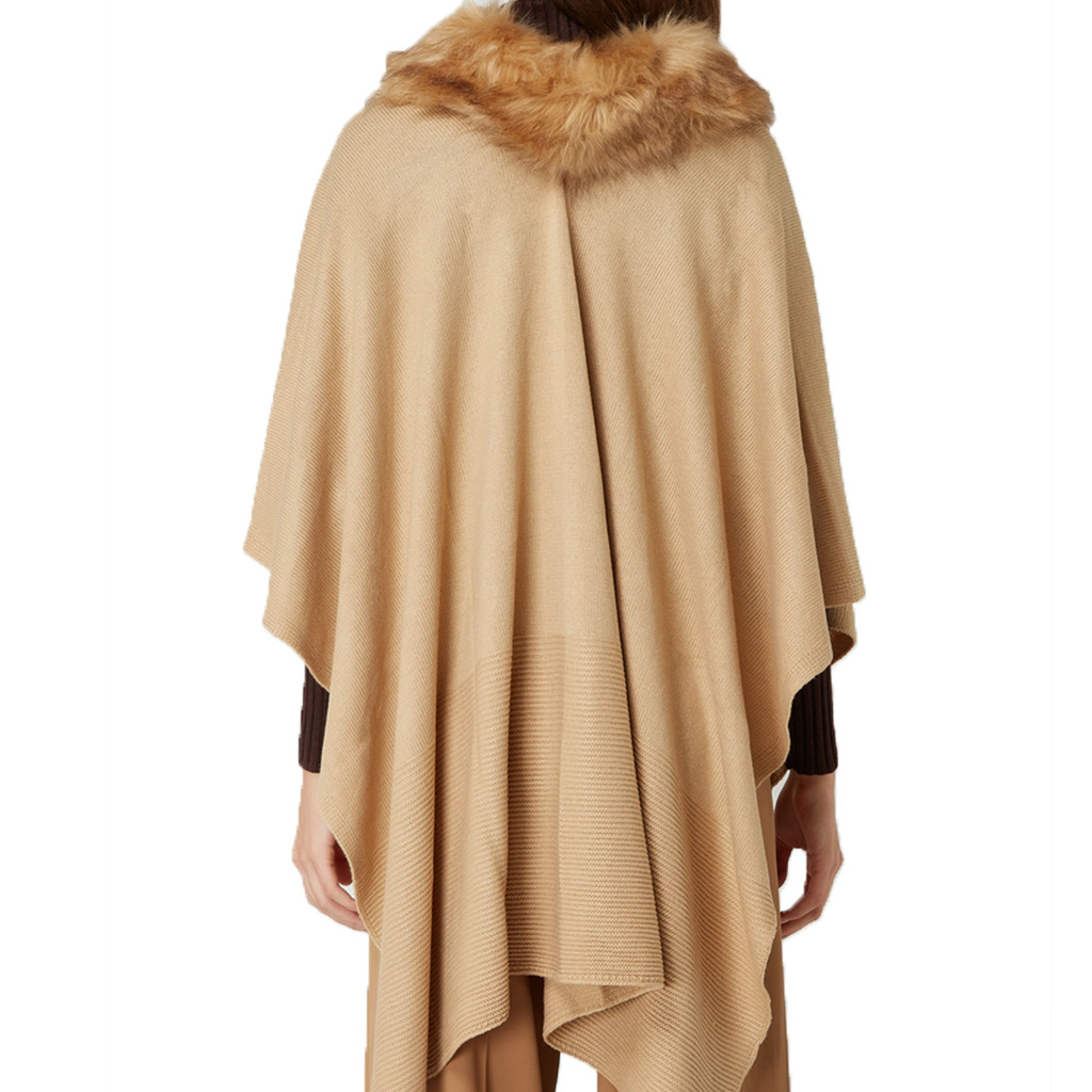 Ponczo LAUREN RALPH LAUREN 454823008 Brązowe