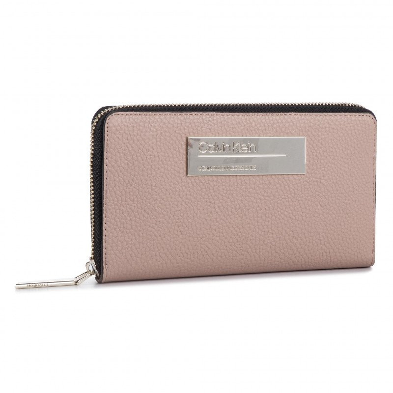 DUŻY PORTFEL DAMSKI CALVIN KLEIN RÓŻOWY K60K605345
