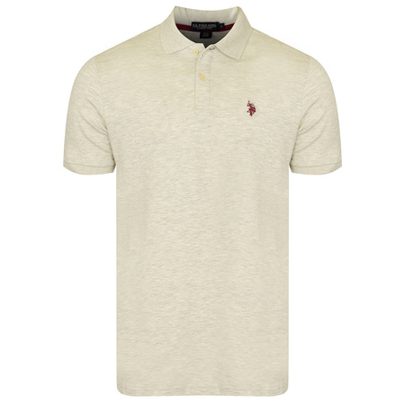Koszulka Polo U.S. Polo Assn. 11390304 Beżowa