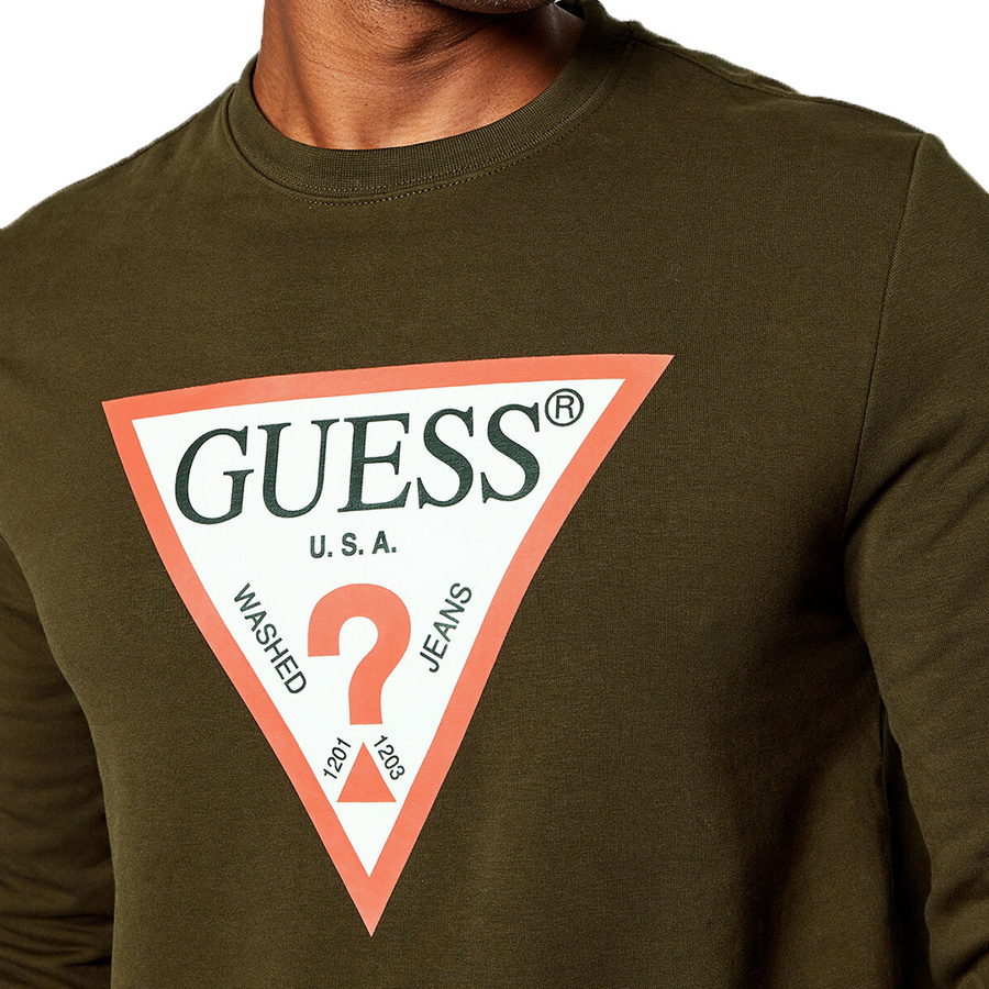 Bluza Męska GUESS Audley M0BQ37 K7ON1 Khaki