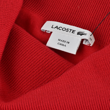 Spódnica LACOSTE JF21610069T Czerwona
