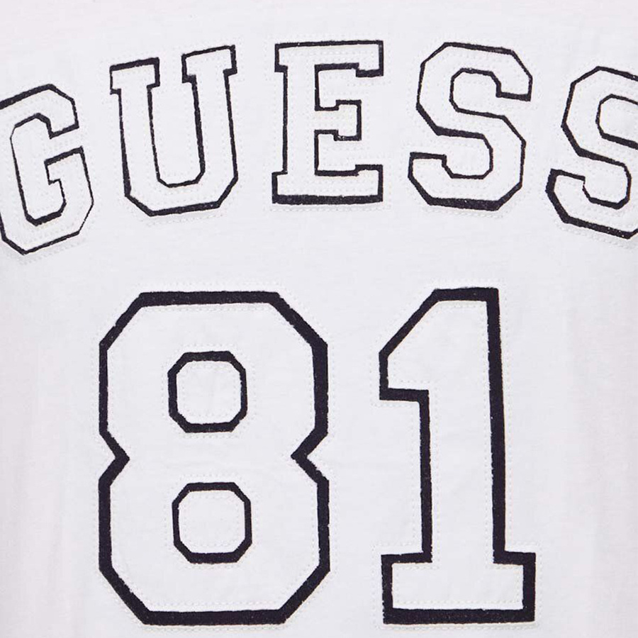 T-Shirt Męski GUESS Logo M4RI22 K8FQ4 Biały