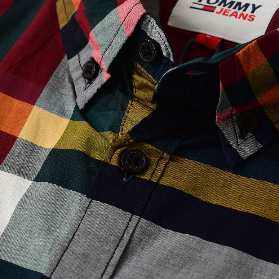 Koszula Męska TOMMY JEANS Tartan DM0DM13041 C87
