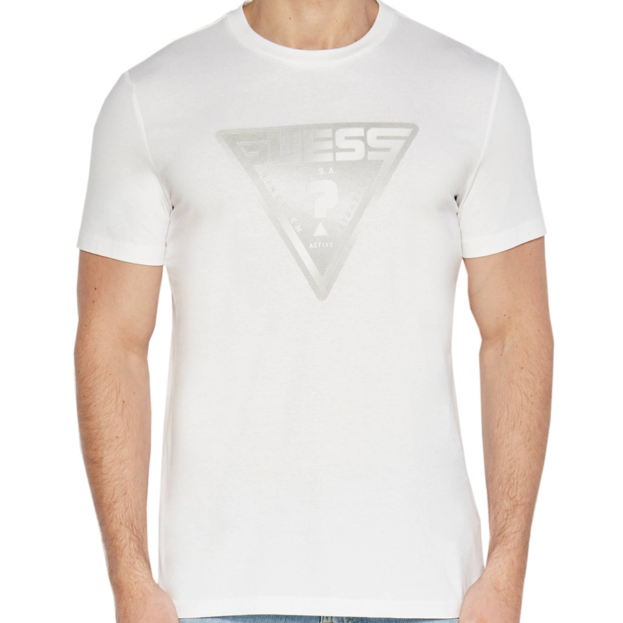 T-Shirt Męski GUESS Furio Z4YI12 I3Z14 Biały