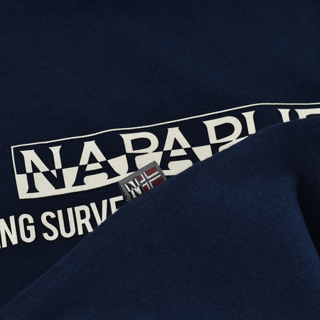 T-Shirt NAPAPIJRI S-Box NP0A4GDR Granatowy