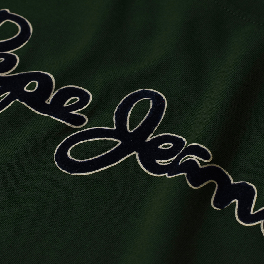 Longsleeve PEPE JEANS Logo PM508273 Zielony