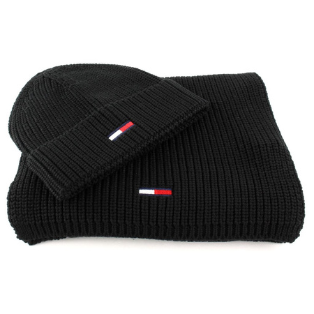 Szal i Czapka TOMMY HILFIGER TJM Basic AM0AM05216 