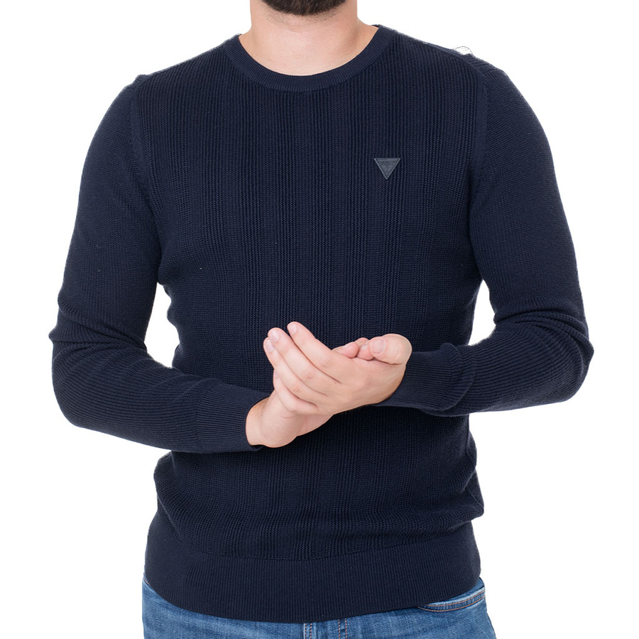 Sweter Męski GUESS M4RR10 Z3BV1 Granatowy