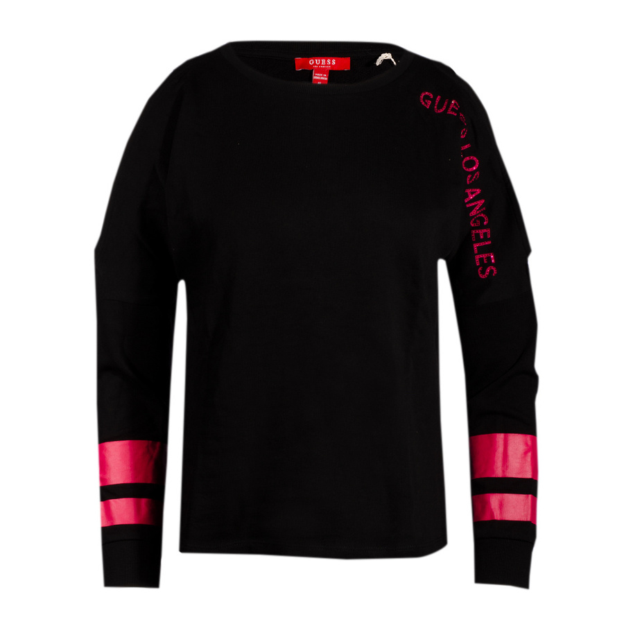 Bluza Damska GUESS Fleece W9GQ47 K8D30 Czarna