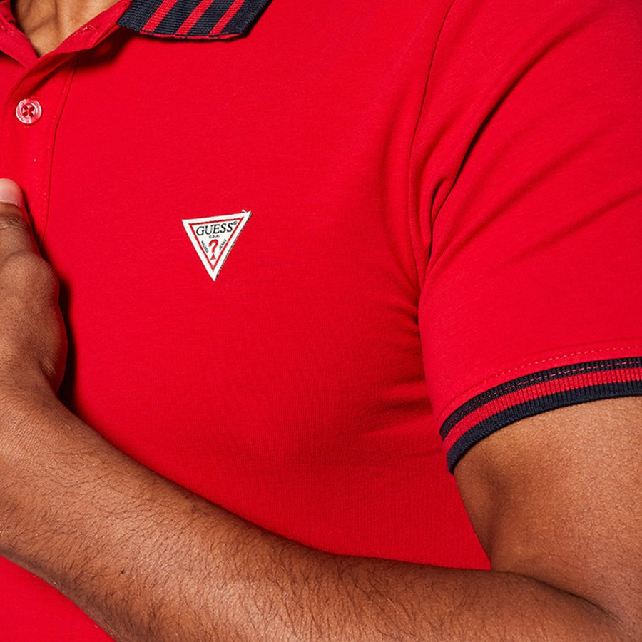 Koszulka Polo Męska GUESS NOLAN M0BP66 J1311