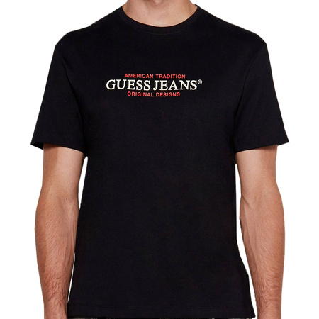 T-Shirt Męski GUESS Jeans M4YI42 K8FQ4 Czarny