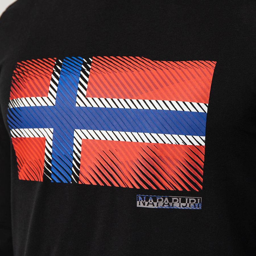 Longsleeve Meski NAPAPIJRI SIBU LS NP000IX1 Czarny