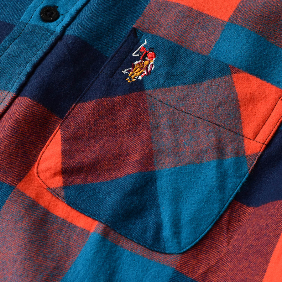 Koszula Męska U.S. POLO ASSN. US16038 Flanelowa