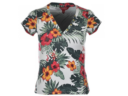T-SHIRT DAMSKI GUESS M0GI76 I3Z00 Wielokolorowy