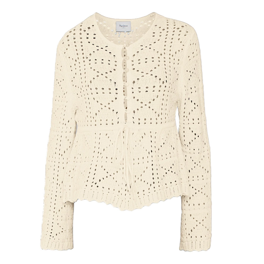 Sweter Damski PEPE JEANS PL702106 Beżowy