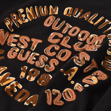 T-Shirt Męski GUESS Logo M2RI16 K8FQ1 Czarny