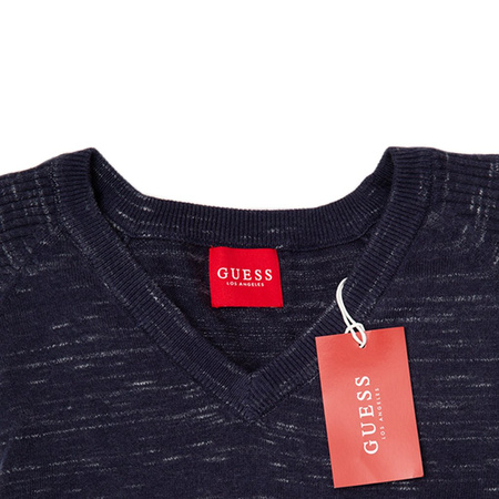 Sweter Męski GUESS  V-NECK LONG SLEEVES M64R43 