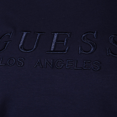 T-Shirt Damski GUESS Logo M1RI28 J1311 Granatowy