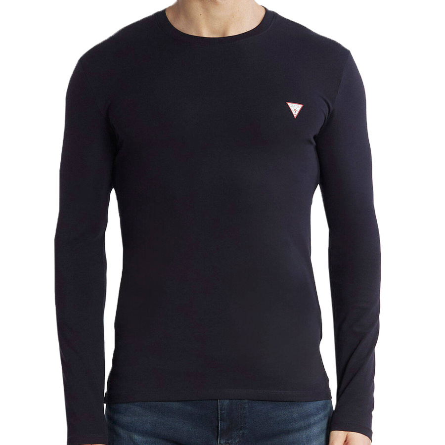 Longsleeve Męski GUESS Logo M2YI28 J1314 Granatowy