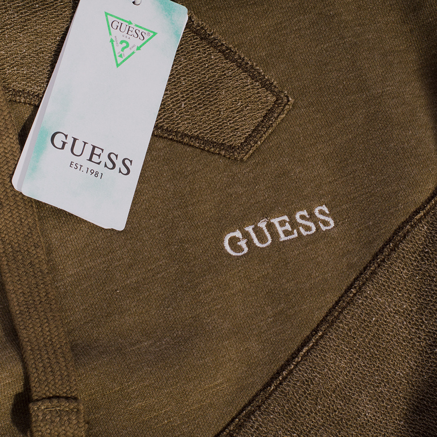 Bluza Męska GUESS M1YP59 KAR40 Zielona