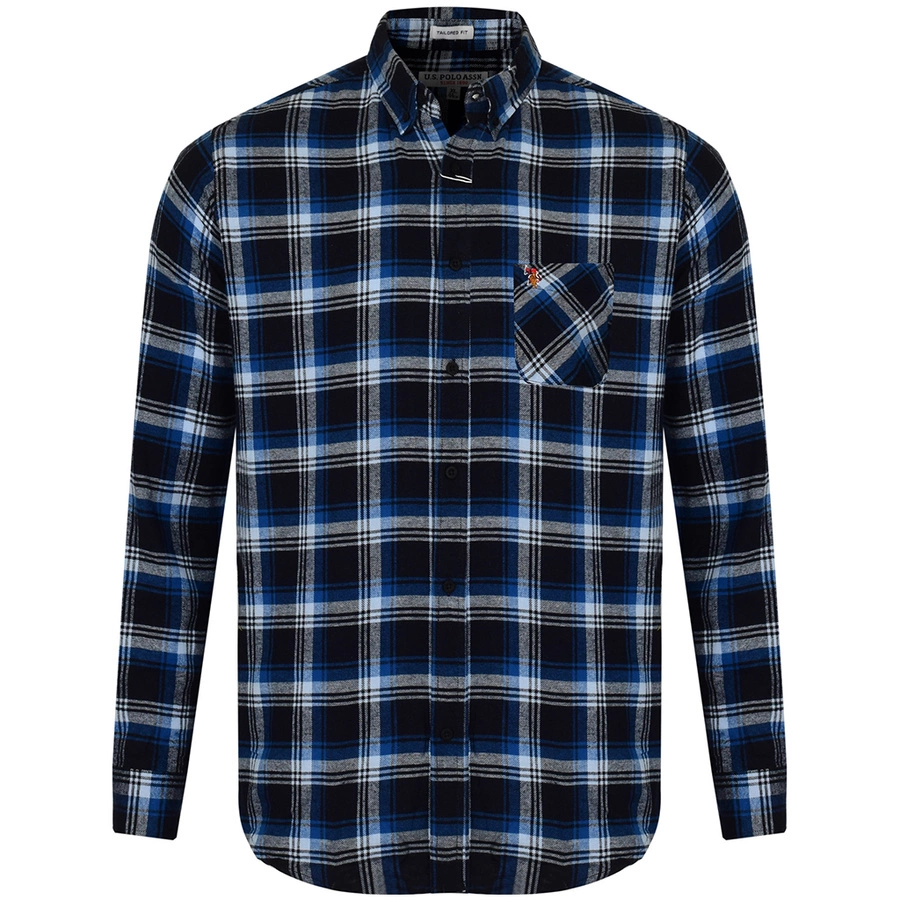 Koszula Męska U.S. POLO ASSN. US16038 Flanelowa