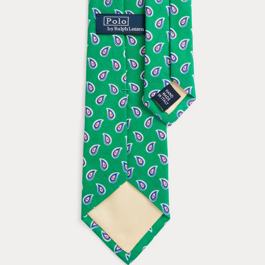 Krawat POLO RALPH LAUREN Print Linen Tie 712926110