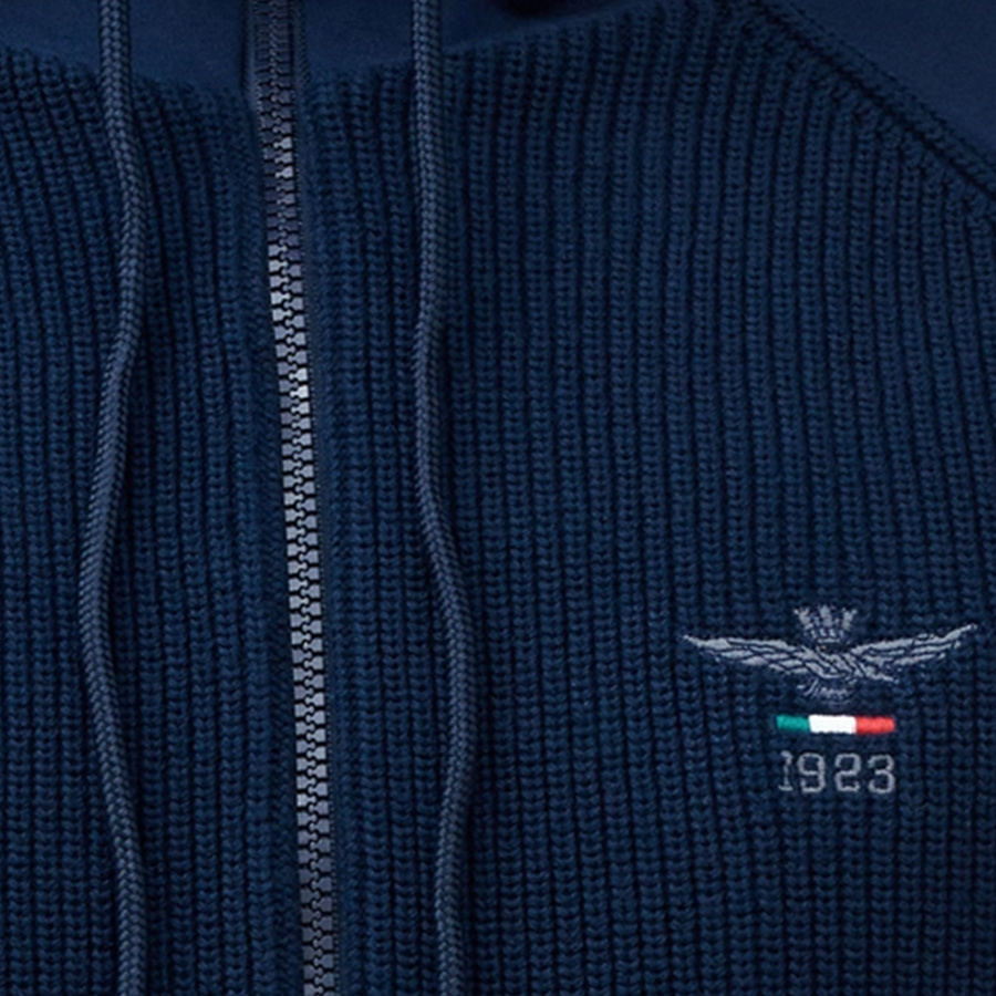 Sweter Męski AERONAUTICA MILITARE 242AM1369L529 Granatowy
