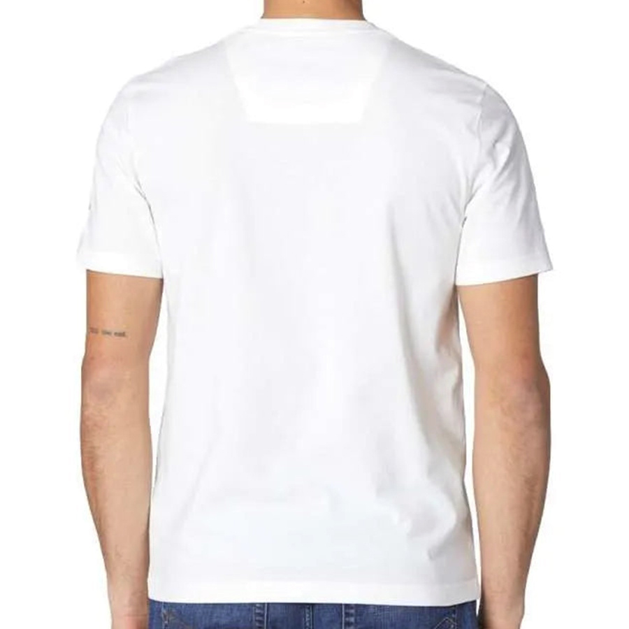 T-shirt Męski Aeronautica Militare 242TS2336J641 Biały