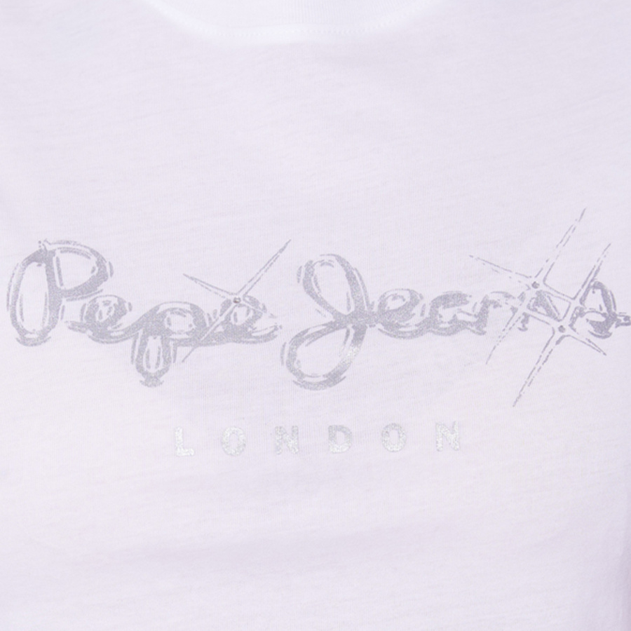 T-shirt PEPE JEANS Leticia PL505997 Biały