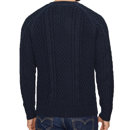 Sweter Męski PEPE JEANS Sly PM702378 Granatowy