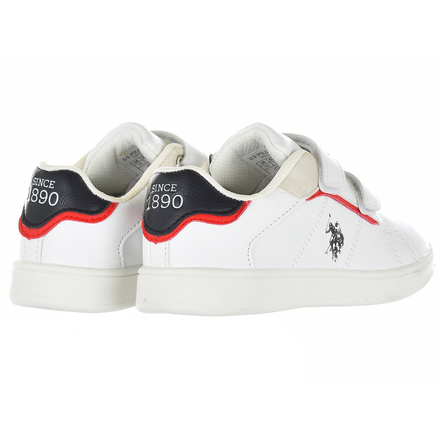 Buty Dzieciece U.S. POLO ASSN. ECROK007-WHI-BLK01