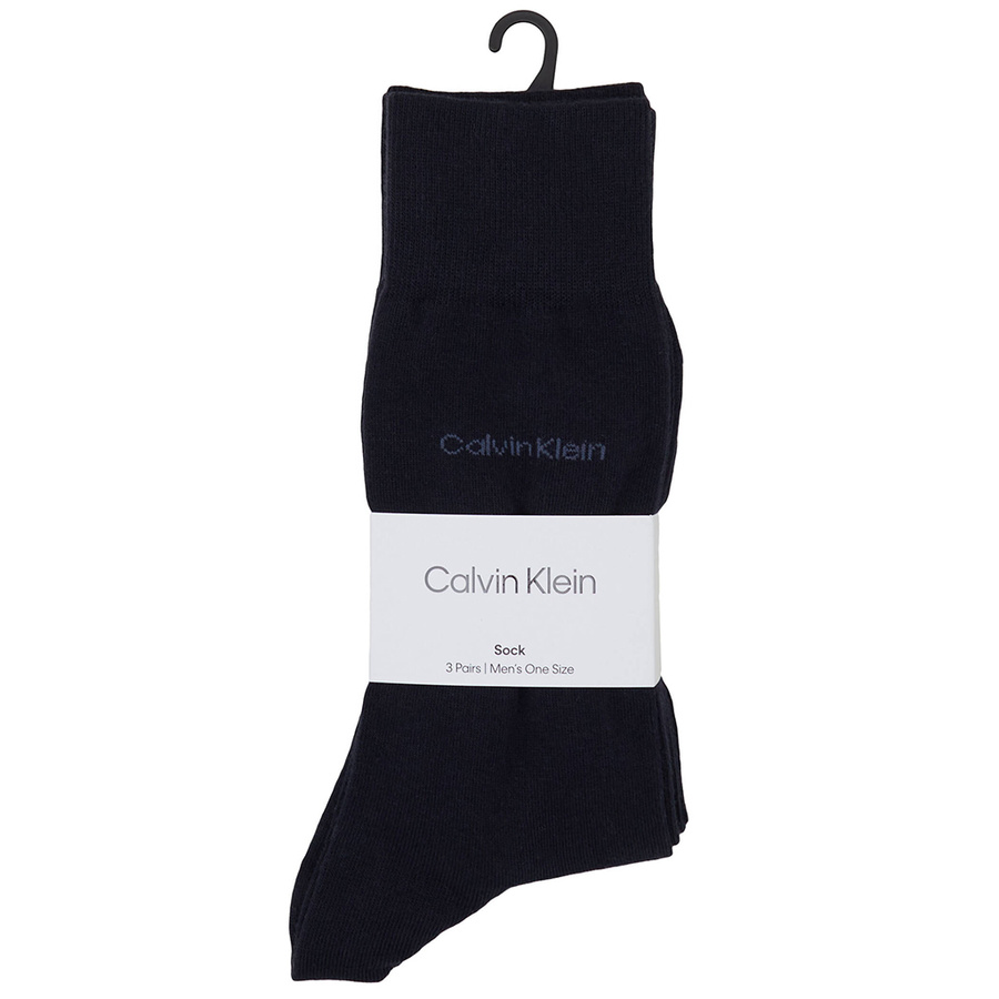 Skarpety Męskie CALVIN KLEIN 3-PACK 701226014 Granatowe