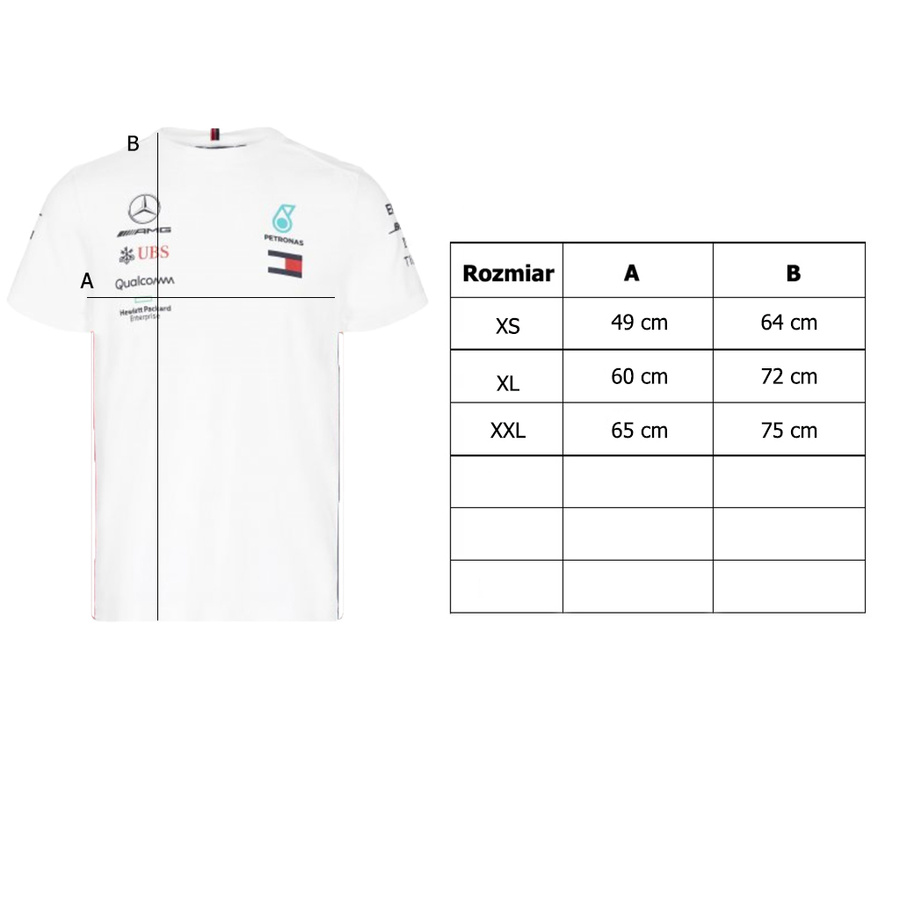 T-shirt MERCEDES AMG PETRONAS F1 141191039 200